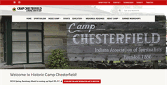 Desktop Screenshot of campchesterfield.net