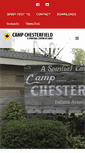 Mobile Screenshot of campchesterfield.net